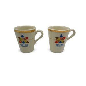 Hycroft Canada Centennial Confederation Mugs 1967 Vintage